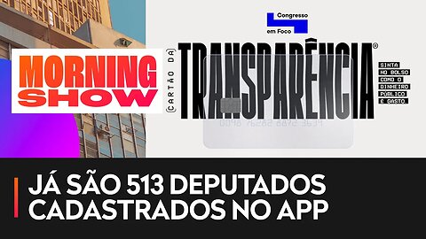 Cartão da transparência: aplicativo mostra gastos de políticos