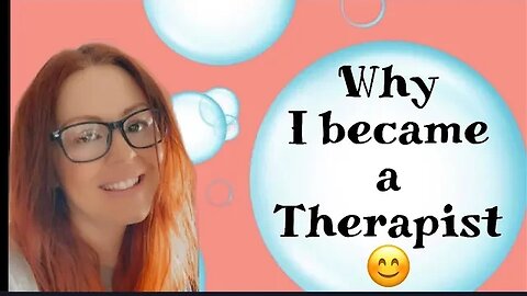 Why I believe Therapy helps & where it all started 😊