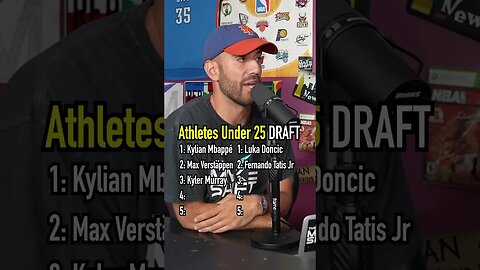 The ATHLETES UNDER 25 Draft!! Who Won The Draft?! #shorts #draft #athletes #sportslover #soccer #f1