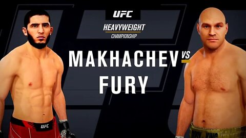 EA Sports UFC 4 Gameplay Tyson Fury vs Islam Makhachev