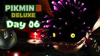 Pikmin 3 Deluxe - Day 6 - Vehemoth Phosbat Boss