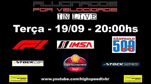 🏎️ ALUCINADOS POR VELOCIDADE IN LIVE