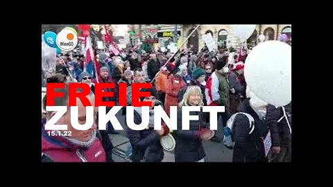 WienGO WIEN DEMO 15.1.22 (13) +++GEMEINSAM FÜR DIE FREIHEIT+++