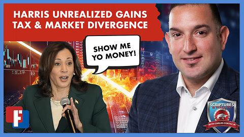 HARRIS UNREALIZED GAINS TAX AND MARKET DIVERGENCE