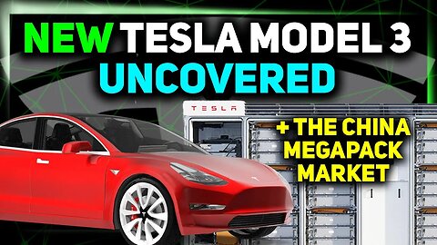 A Bad Leak for Tesla: The New Model 3 / Chinese Megapack Set to Explode / Zeekr X ⚡️