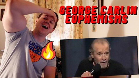 FIRST TIME LISTENING George Carlin - Euphemisms ((IRISH REACTION!!))