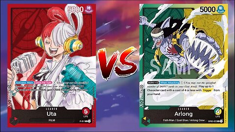 One Piece TCG Uta VS Arlong!!