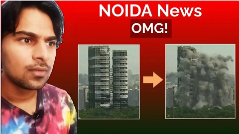 Reacting to Twin Tower Demolition Video। Noida Supertech Twin Tower। News | jaswantboo