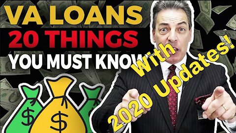 (VA Loan) VA Loan Requirements {2020 VA Loan Updates} VA Loans (Loan Officer) Home Loans