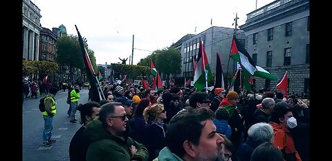 Irish Palestinian Solidarity March, GPO Dublin City 11/11/23