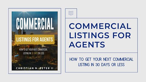 Commercial Listings for Agents Audiobook