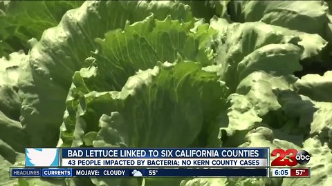 CDC urging public to avoid eating romaine from six California counties