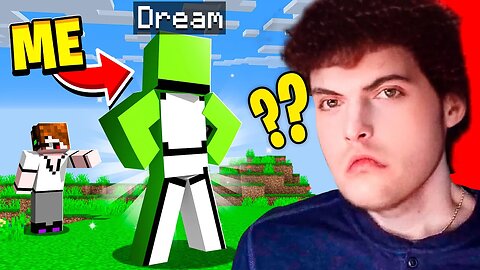 I Pretended To Be Dream In Minecraft (Face Reveal)