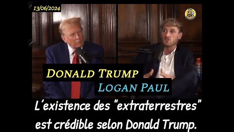 L’existence des extraterrestres est crédible selon Donald Trump.