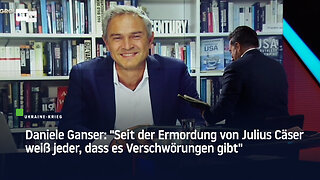 Daniele Ganser: "Seit der Ermordung von Julius Cäser weiß jeder, dass es Verschwörungen gibt"