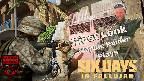 Marine Raider and Fallujah Veteran. First Look @ Six Days In Fallujah