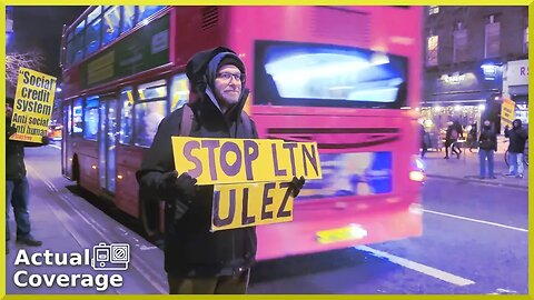 ULEZ Cars & buses honk against Sadiq Khan | EALING TOWN HALL ||2-3-23