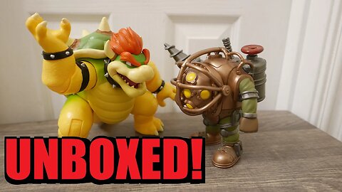 Unboxing the Super Mario Bros Movie BOWSER and it breathes FIRE.