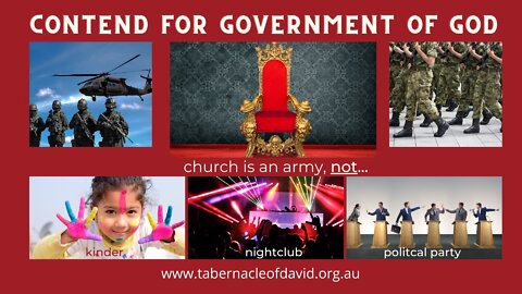 Throne-room Worship: Contend of Government of God + Footprint of Dragon