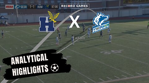 George Brown College vs Humber College | Analytical Soccer Highlights | Record Games TV