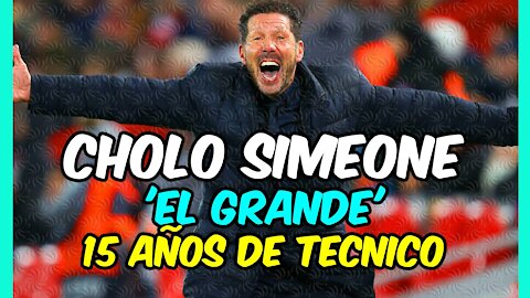 SIMEONE cumple 15 años en los banquillos y sus REGISTROS son ESPECTACULARES!