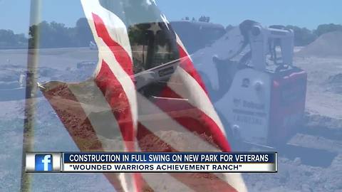 New wounded warrior abilities park taking shape in Pinellas County