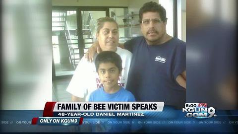 EXCLUSIVE: Brother speaks about tragic bee sting accident