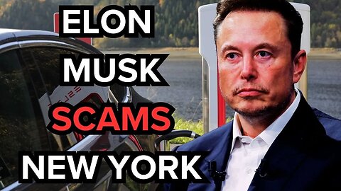 Elon Musk SCAMS New York with failed Solar Factory