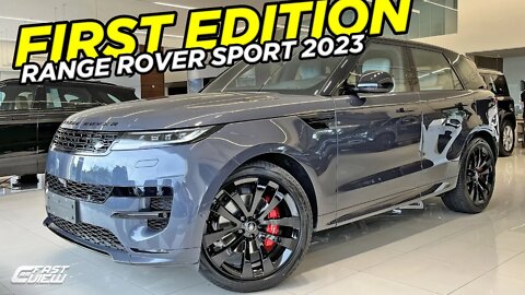 NOVO RANGE ROVER SPORT FIRST EDITION D350 2023 COM INTERIOR INCRÍVEL, MOTOR DIESEL E MUITO LUXO!