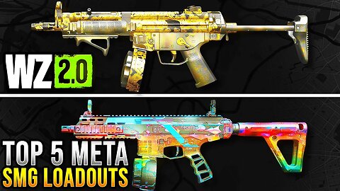 Warzone Top 5 Meta SMG Loadouts After Update! (Warzone Best Loadouts)