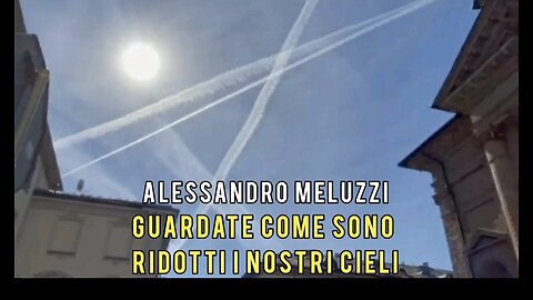 ITALIA, GEOINGEGNERIA: Meluzzi Alessandro e Scie Chimiche, Roma 2023