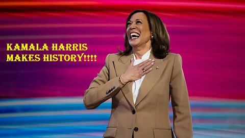 Kamala Harris Makes History at DNC!