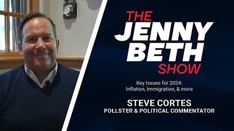 Key Issues for 2024: Inflation, Immigration, & more | Steve Cortes, Pollster & Political Commentator