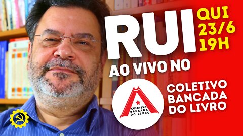 Entrevista de Rui Costa Pimenta ao canal Coletivo Bancada do Livro - AO VIVO