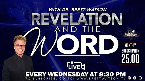 TODAY @1PM With Dr. Brett Watson LIVE!