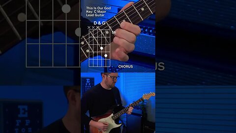 This Is Our God by Phil Wickham Lead Guitar Tutorial Lesson! #shorts #guitar #youtubeshorts #music