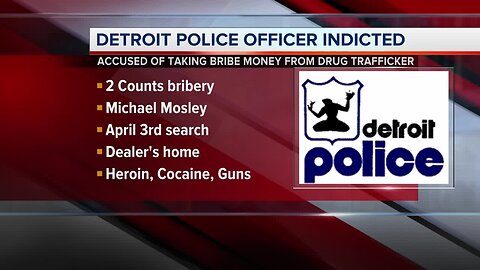 DPD officer accused of taking $15K in cash bribes from drug trafficker