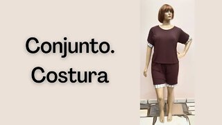 Conjunto, costura simplificada