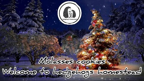 Molasses Christmas cookies