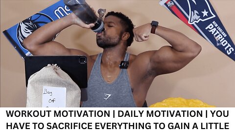 WORKOUT MOTIVATION | DAILY MOTIVATION | YOU HAVE TO SACRIFICE EVERYTHING TO GAIN A LITTLE