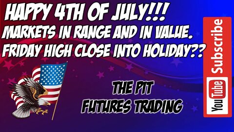 Futures Premarket Live Trading Session | APEX 80% Off 4th of July Sale | ISM PMI News