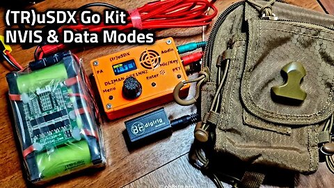 Budget TRuSDX NVIS Off Grid Ham Radio Go Kit