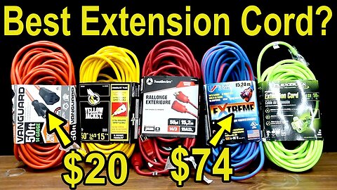 Best Extension Cord? Flexzilla, US Wire, Yellow Jacket, Southwire, Husky, Woods, Bergen Industries