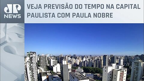 Fim de semana sem chuva em São Paulo