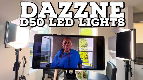 Dazzne D50 Professional Yet Affordable Complete Bi Color LED Light Kit