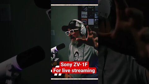 Sony ZV-1F live streaming? ✅