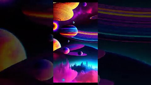 Trippy Animations Space!PT6🌟🌞🌘#shorts #space