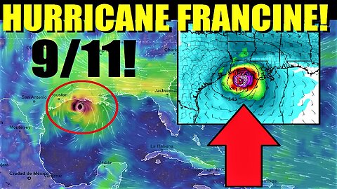 🤯 MAJOR Hurricane Francine On SEPTEMBER 11th! Texas & LOUISIANA!