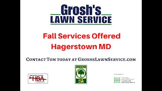 Landscaping Contractor Hancock MD Fall Services GroshsLawnService.com