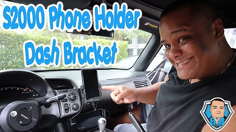 Installing A S2000 Phone Holder Dash Bracket - Must Have